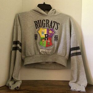 Nickelodeon Gray Hoodie with Logo